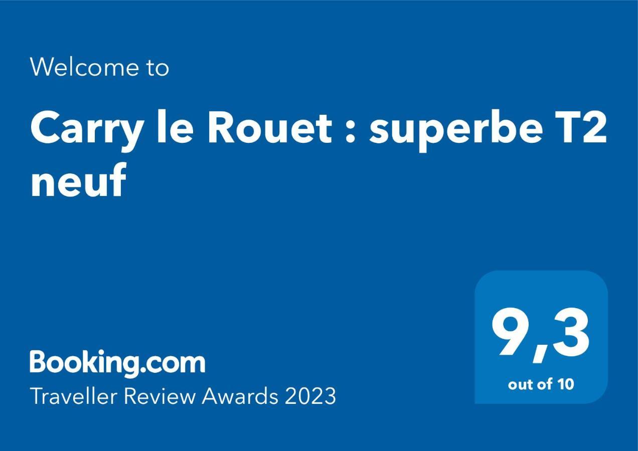 Carry Le Rouet : Superbe T2 Neuf Apartment ภายนอก รูปภาพ