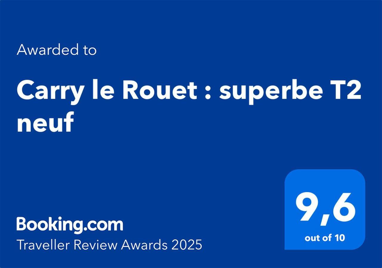 Carry Le Rouet : Superbe T2 Neuf Apartment ภายนอก รูปภาพ